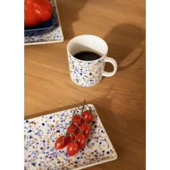 A6 tallrik 10x15cm Helle blå-brun<IITTALA Online