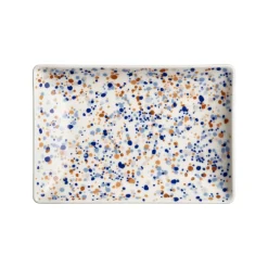 A5 tallrik 15x21cm Helle blå-brun<IITTALA Clearance