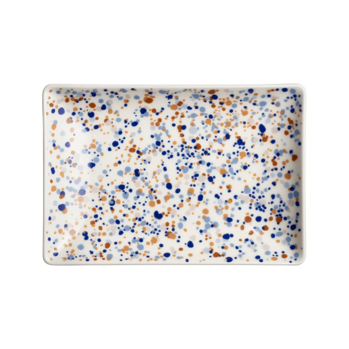 A5 tallrik 15x21cm Helle blå-brun<IITTALA Clearance