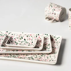 A5 tallrik 15x21cm Helle rosa-grön<IITTALA Discount