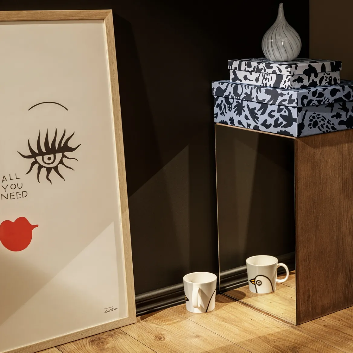 Art poster 50x70cm All you need<IITTALA New