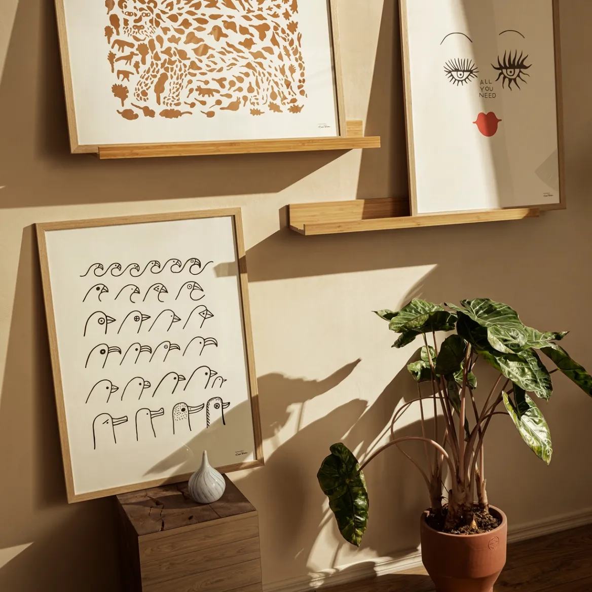Art poster 50x70cm All you need<IITTALA New