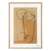 Art poster 50x70cm Sketch brun<IITTALA Best