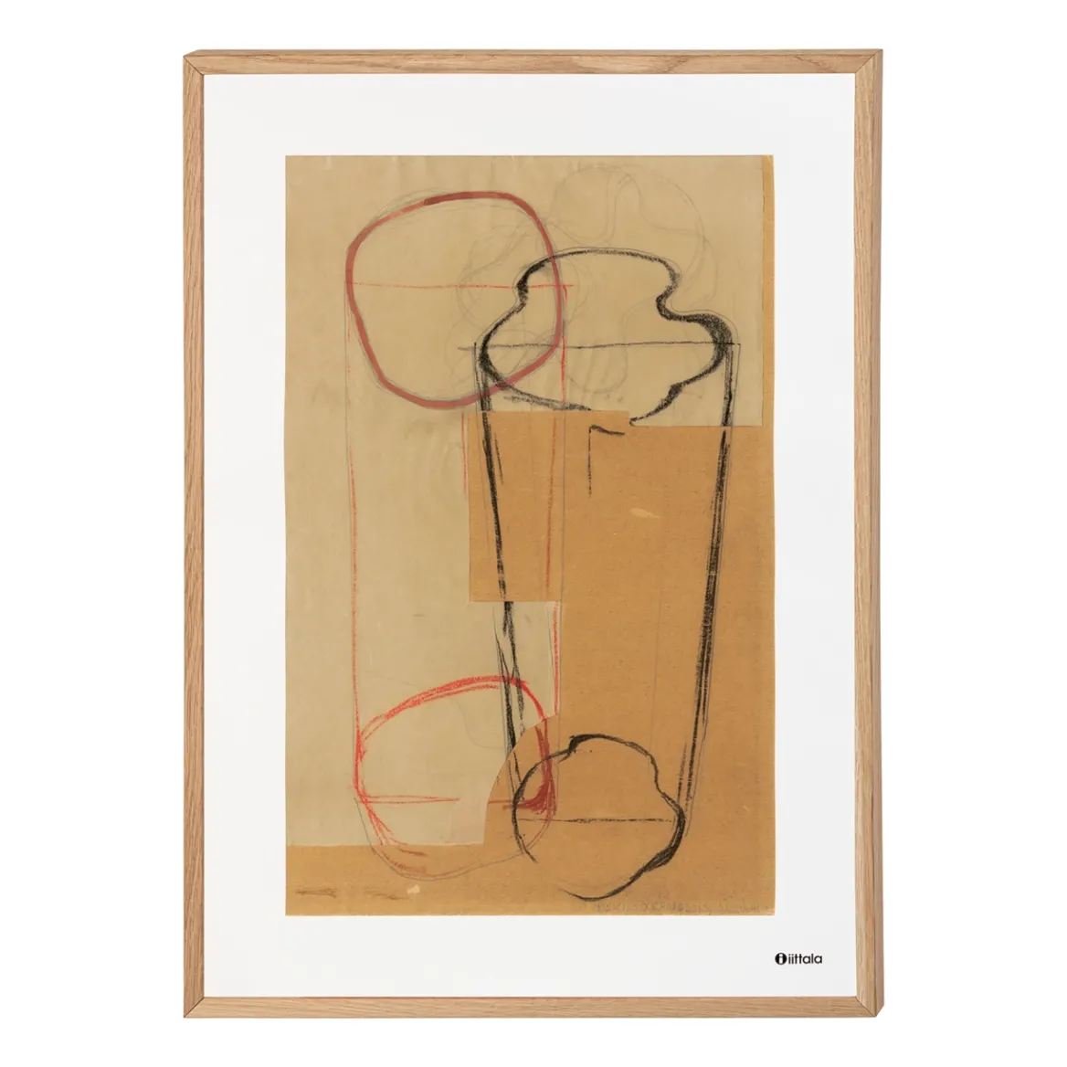 Art poster 50x70cm Sketch brun<IITTALA Best