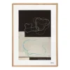 Art poster 50x70cm Sketch svart<IITTALA Outlet