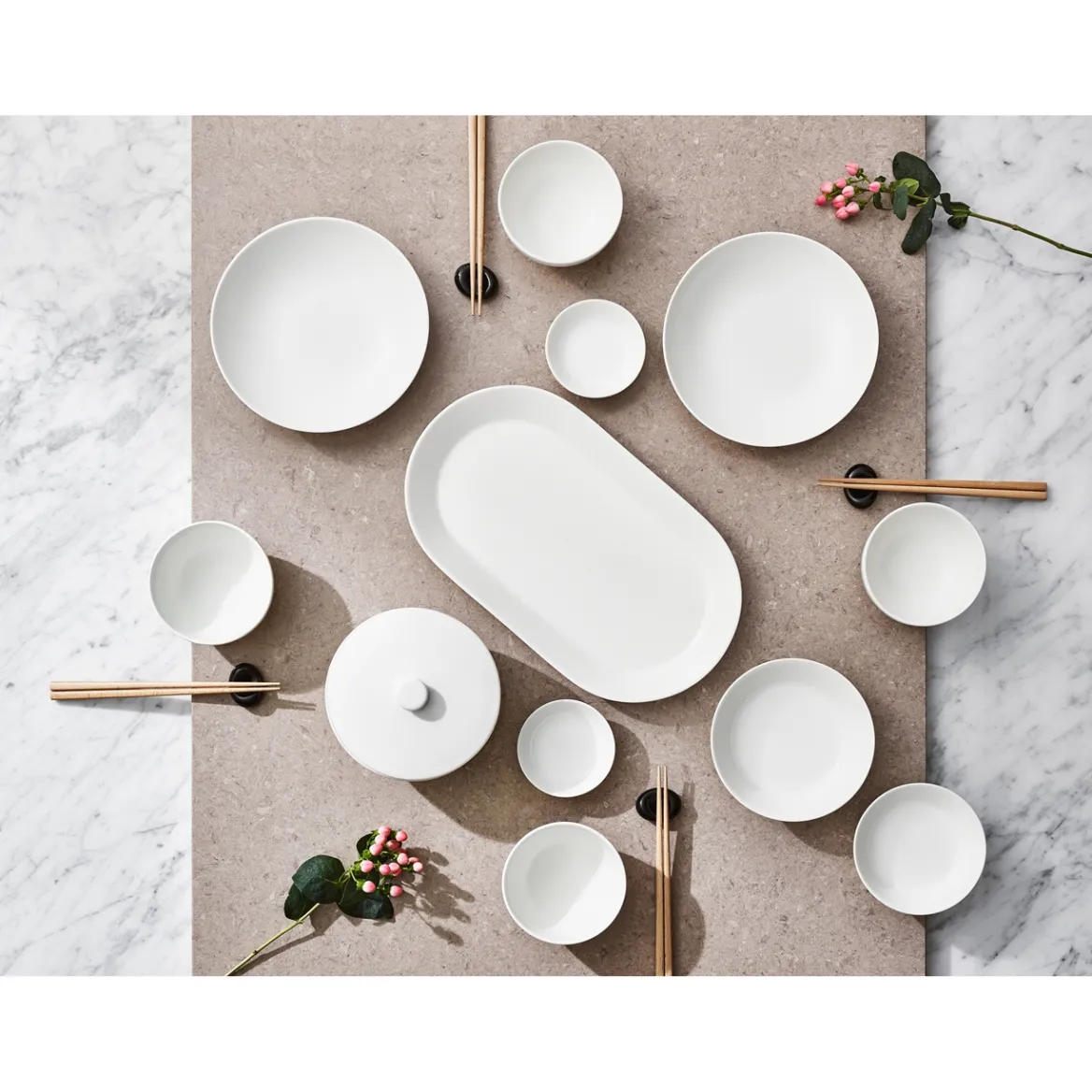 Djup tallrik 20cm vit<IITTALA New