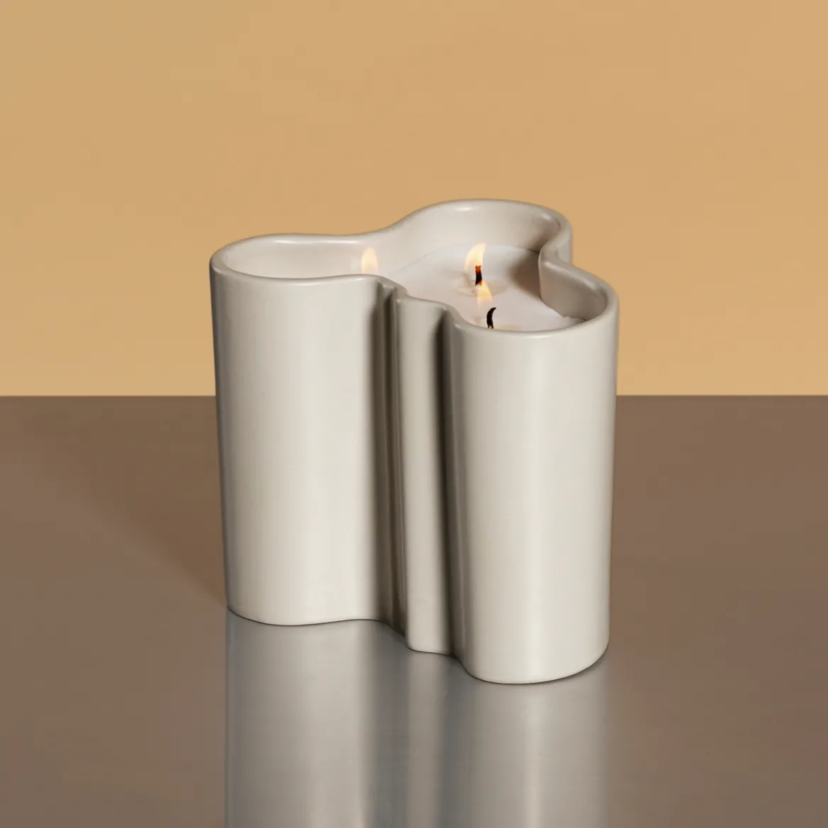 Doftljus 11cm sand<IITTALA