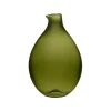 Fågelflaska rund 108x164mm mossgrön<IITTALA Hot