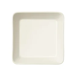 Fyrkantig tallrik 12x12cm vit<IITTALA Sale