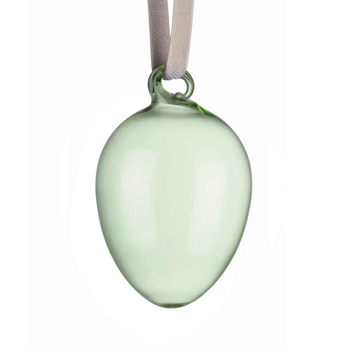 Glas ägg 60mm grön 3st<IITTALA Hot