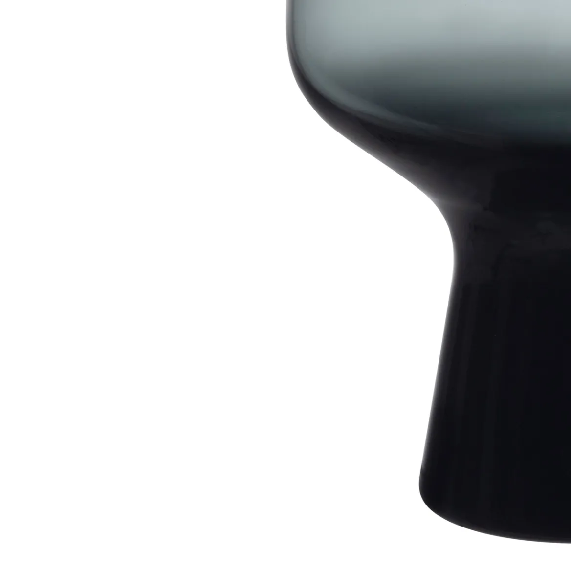 Glas på fot 40cl stålgrå 2-pack<IITTALA Hot