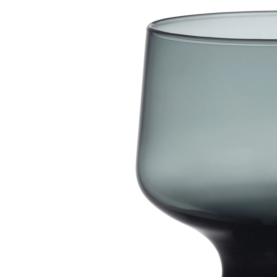 Glas på fot 29cl stålgrå 2-pack<IITTALA Online