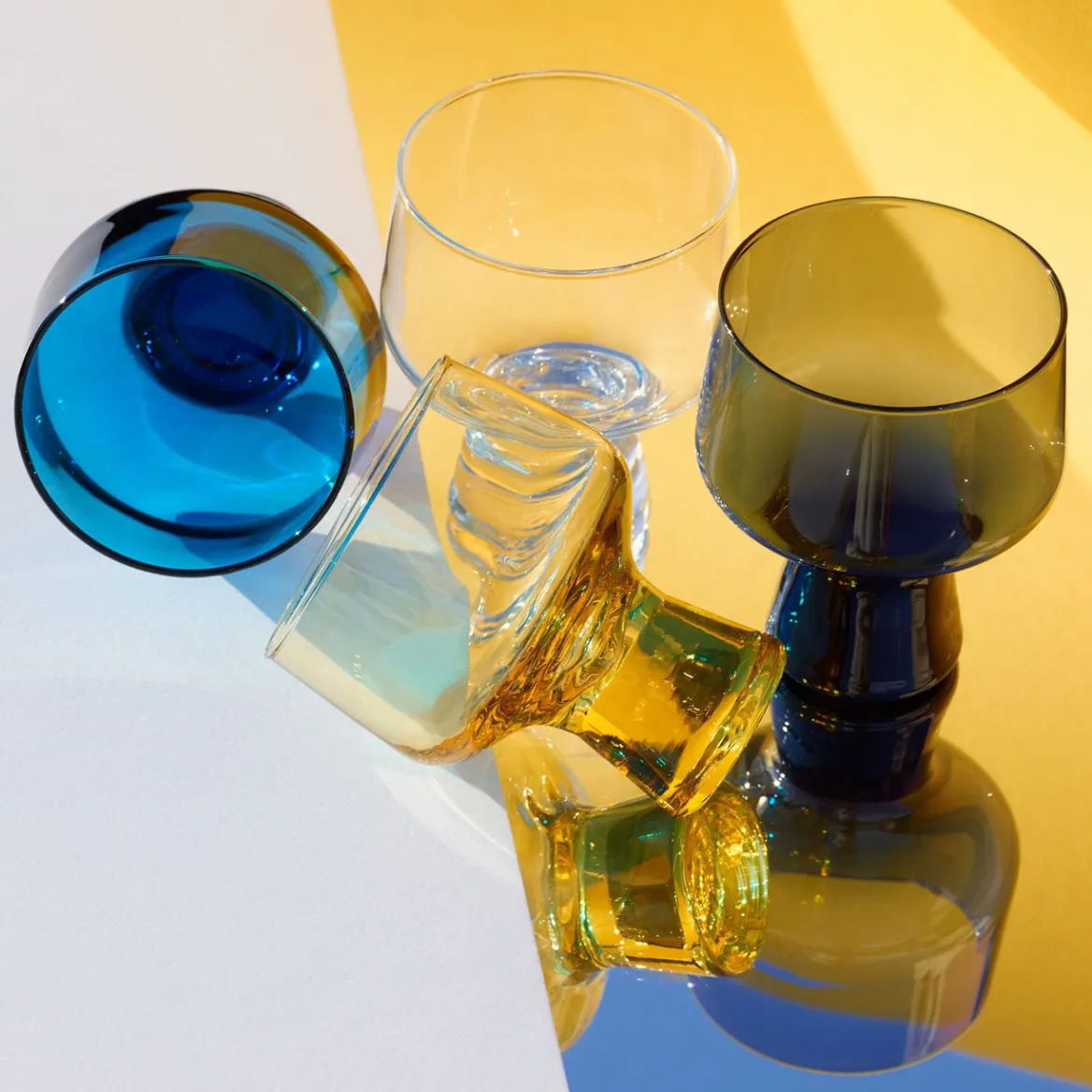 Glas på fot 29cl stålgrå 2-pack<IITTALA Online