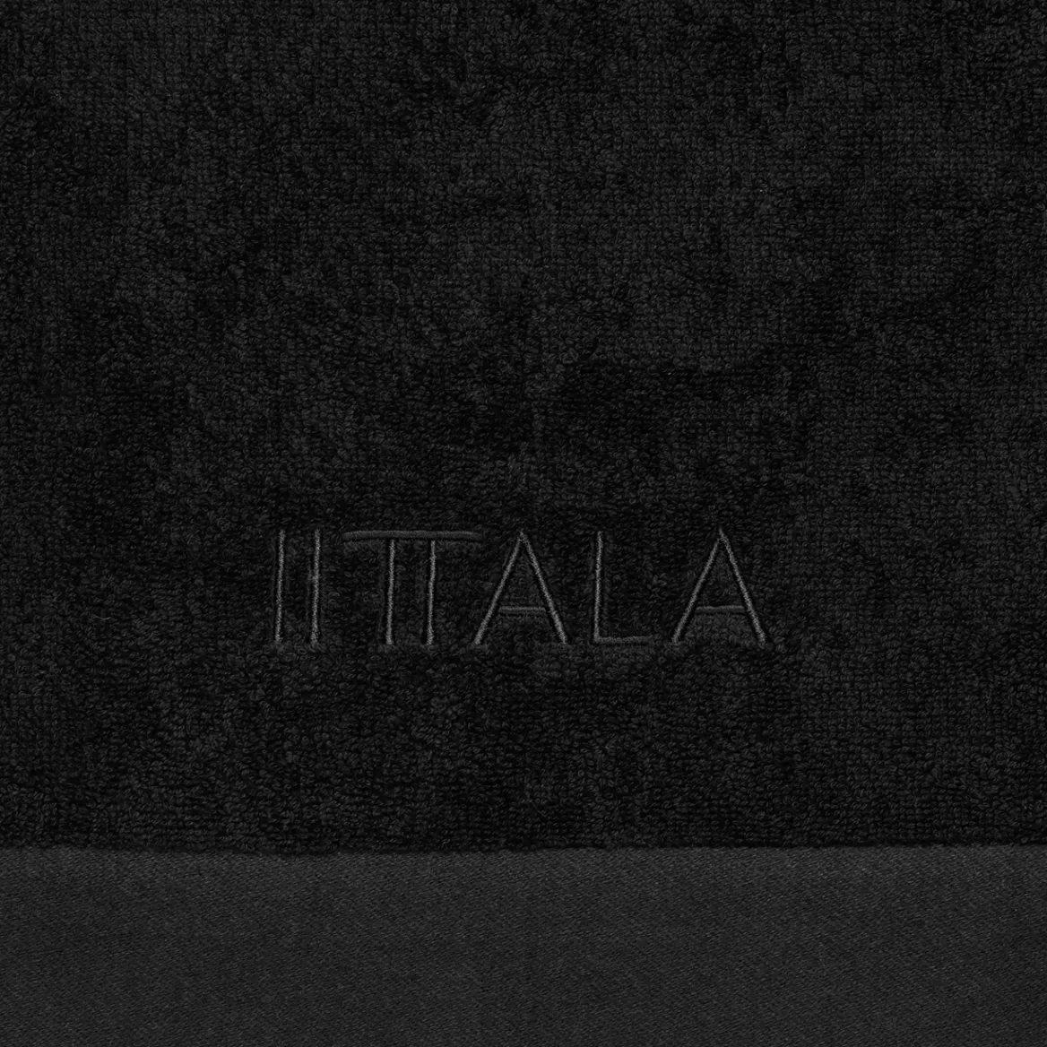 Handduk 50x70cm svart<IITTALA Discount