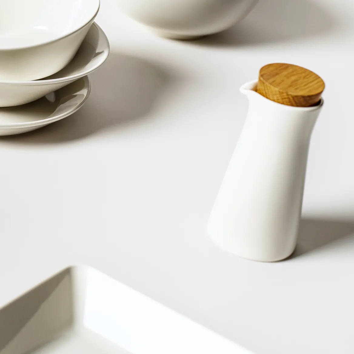 Karaff 0,2l with lid vit<IITTALA Hot