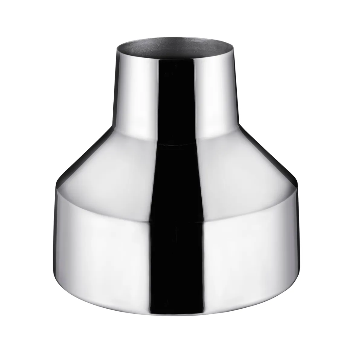Låg vas 220x200mm stål<IITTALA Hot