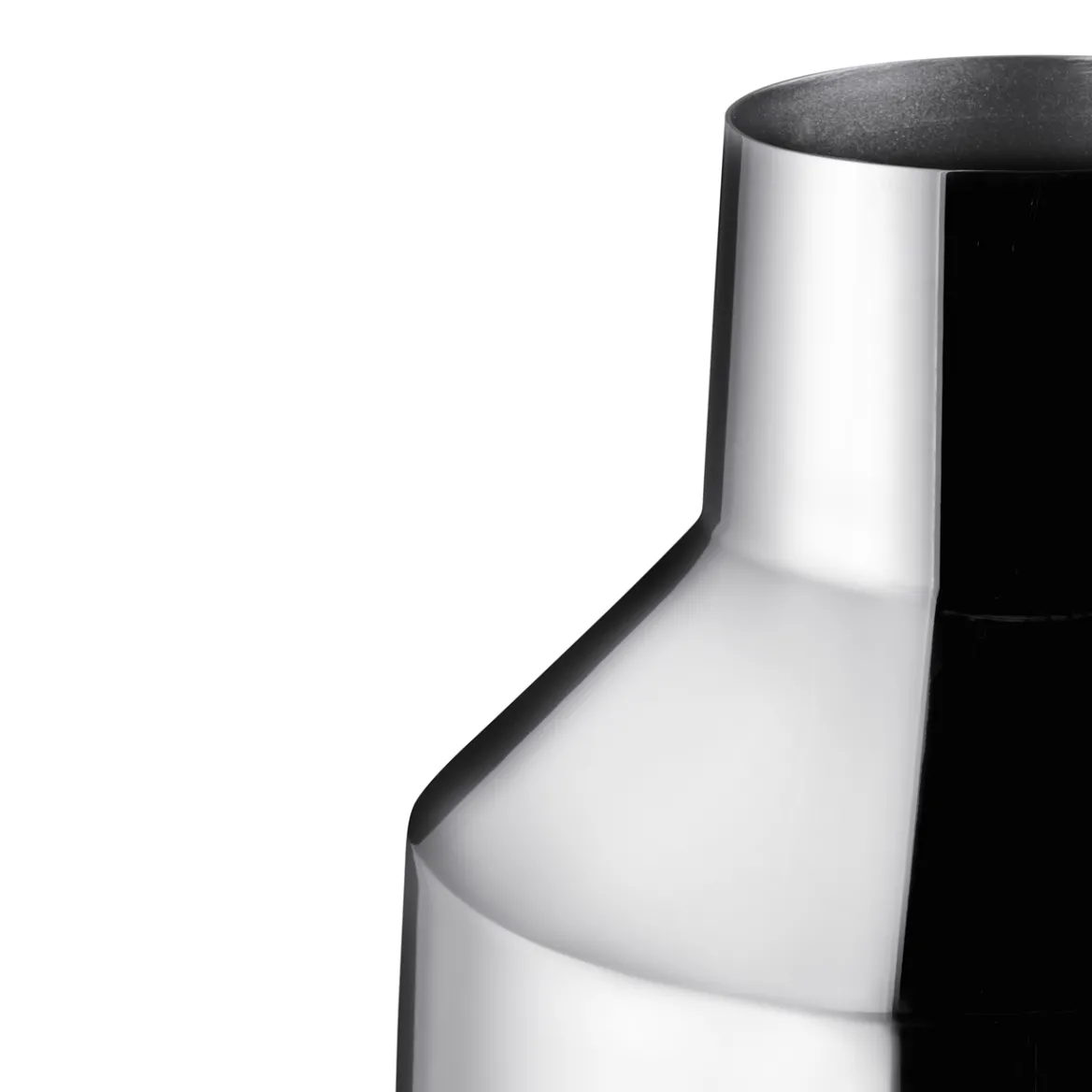 Låg vas 220x200mm stål<IITTALA Hot