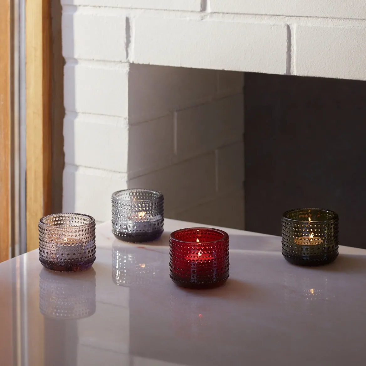 Ljuslykta 64mm grå<IITTALA Hot