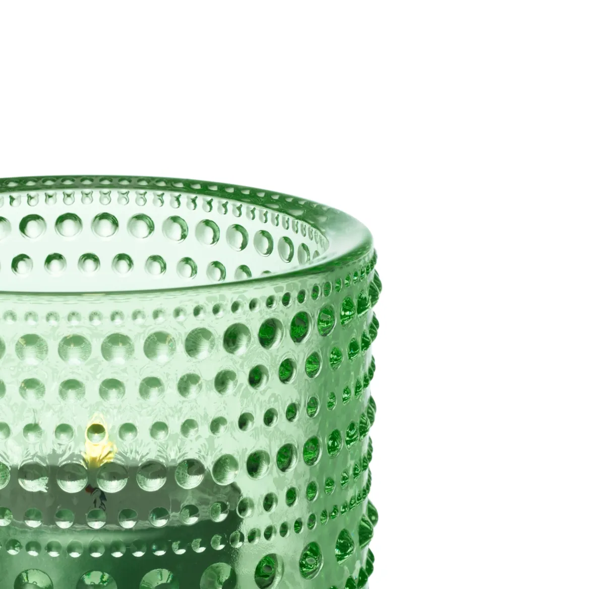 Ljuslykta 64mm äppelgön<IITTALA Outlet