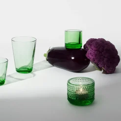 Ljuslykta 64mm äppelgön<IITTALA Outlet