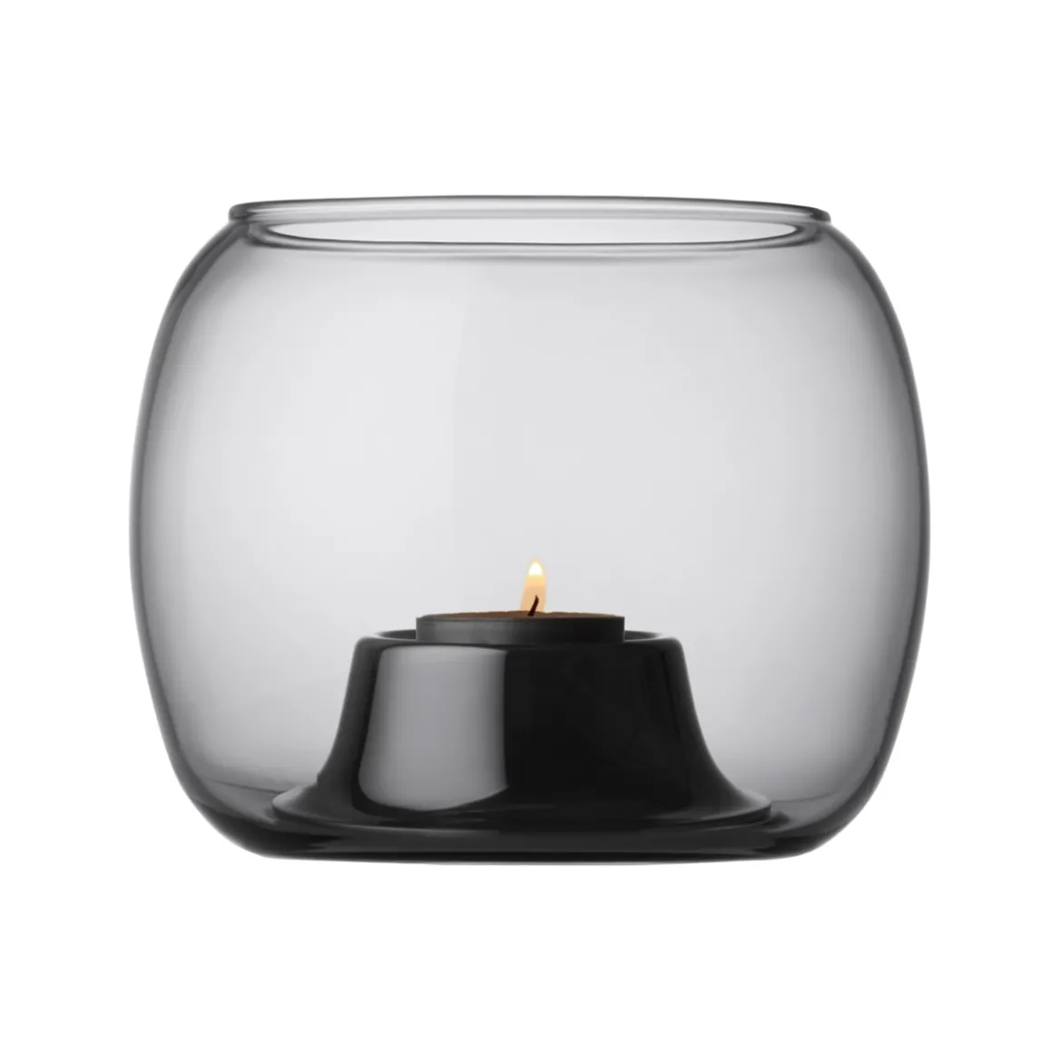 Ljuslykta 141x115mm grå<IITTALA Outlet