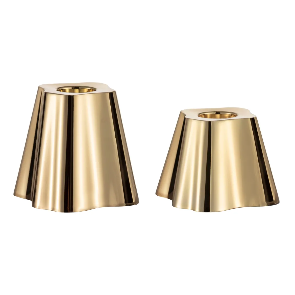ljusstake 50+65mm mässing 2set<IITTALA Outlet