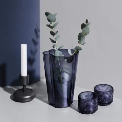 Ljusstalke 107mm mörkgrå<IITTALA New