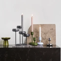 Ljusstalke 107mm steel<IITTALA Online