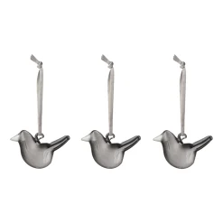 Mini glasfågel grå 3st<IITTALA Sale