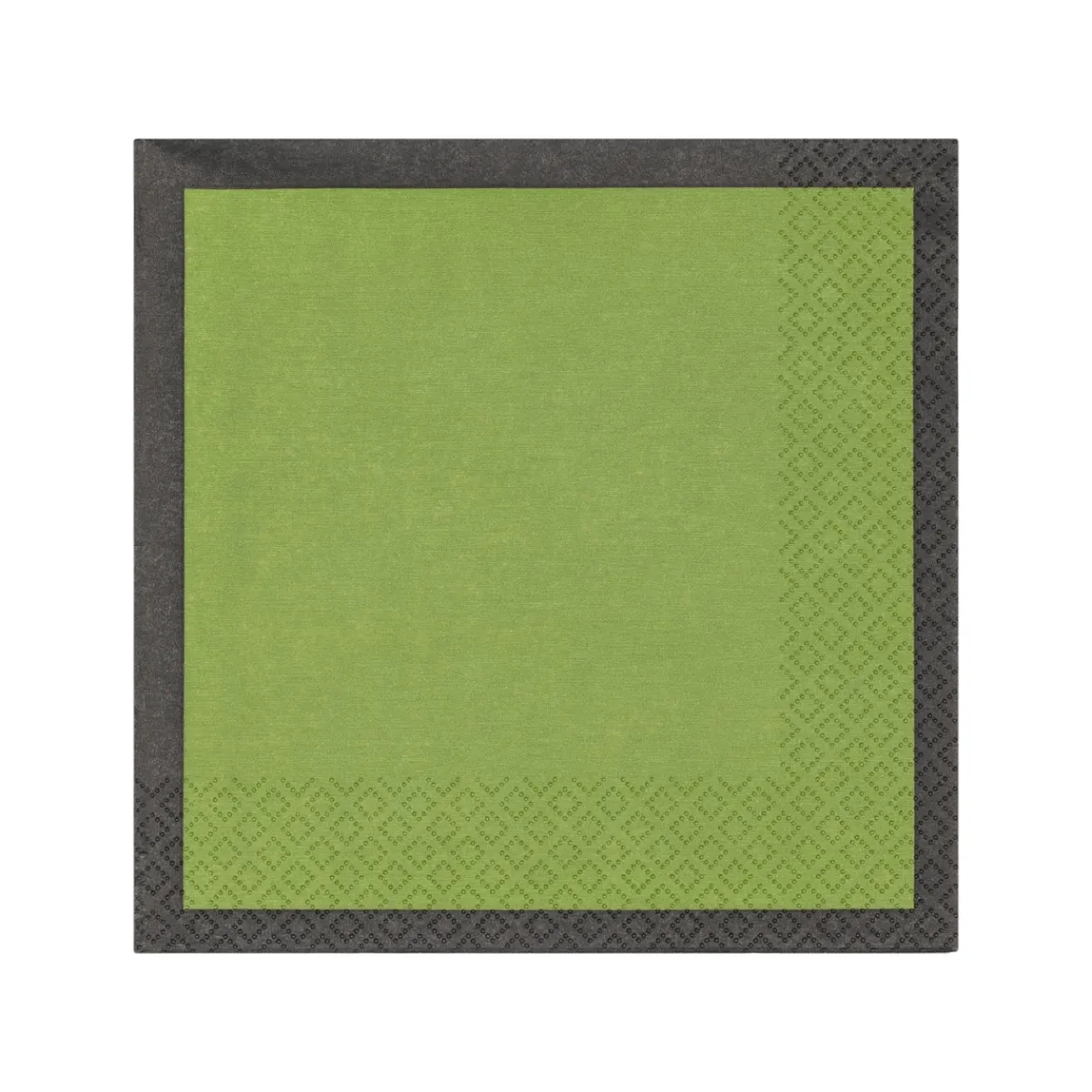 Pappersservett 33x33cm mossgrön-svart<IITTALA Discount