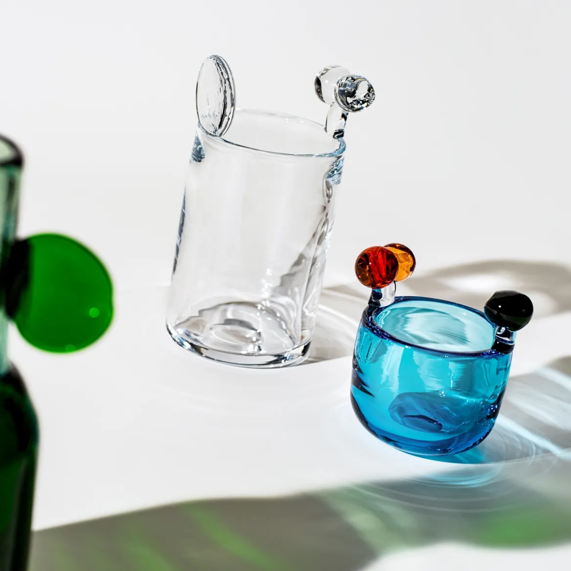 PomPom vas 90mm himmelsblå<IITTALA Hot