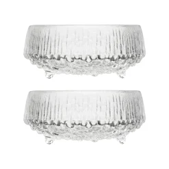 Skål 115mm klar 2-pack<IITTALA Clearance