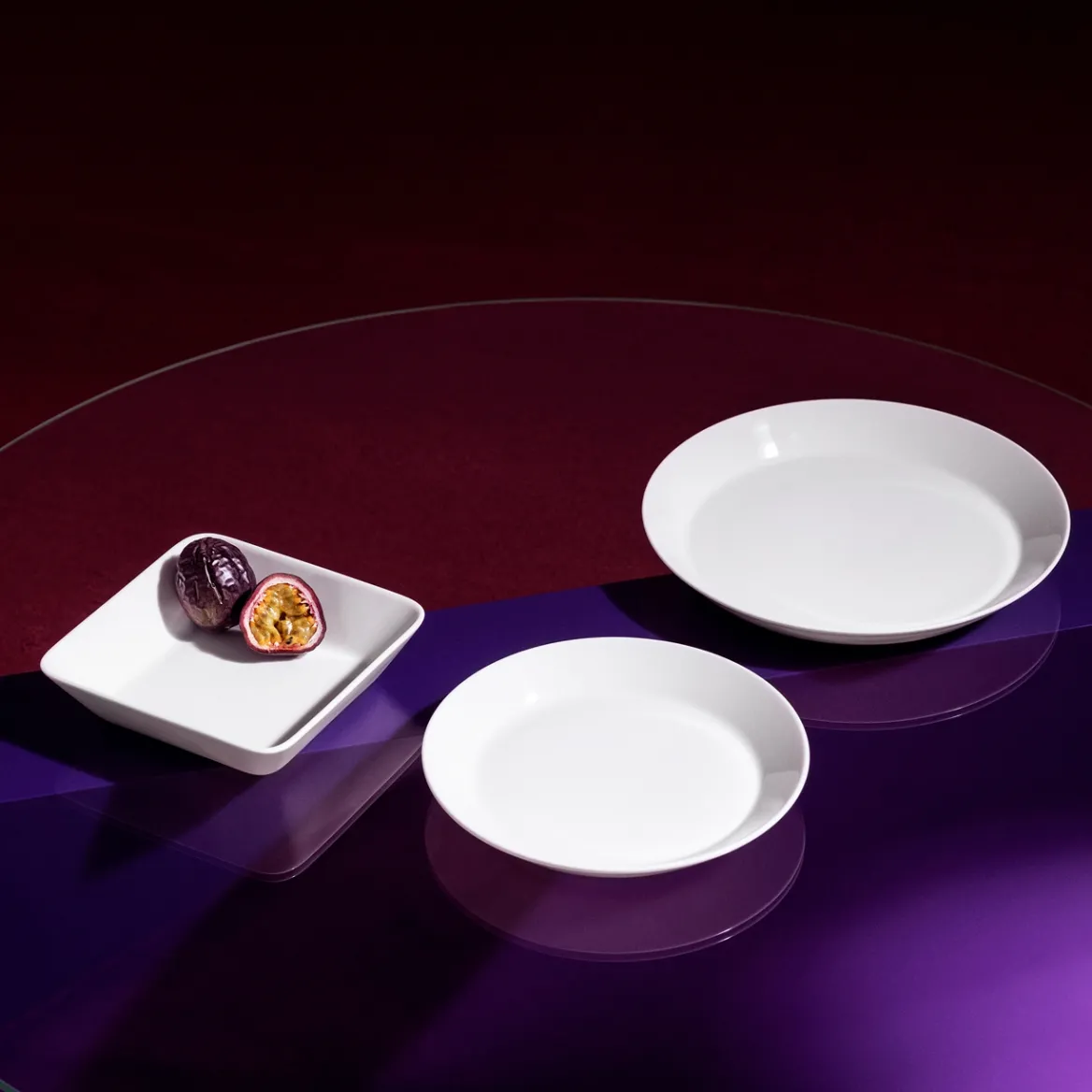 Tallrik 19cm vit<IITTALA Hot