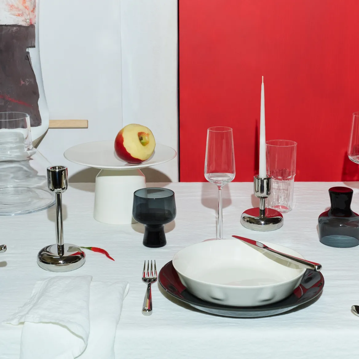 Tallrik 27cm vit<IITTALA Online