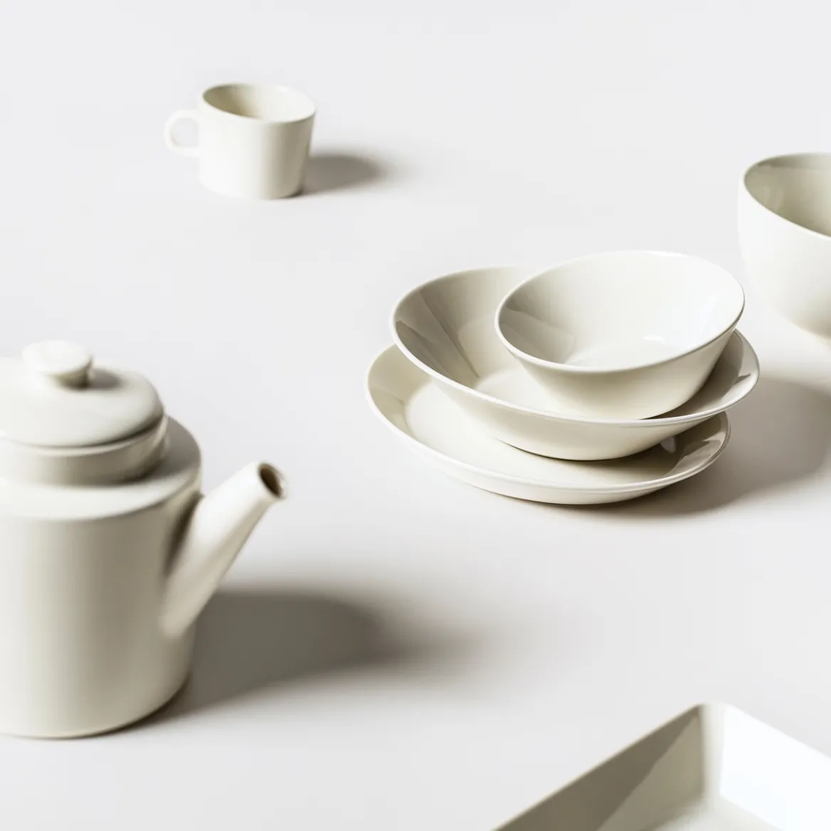 Tekanna med lock 1l vit<IITTALA Outlet