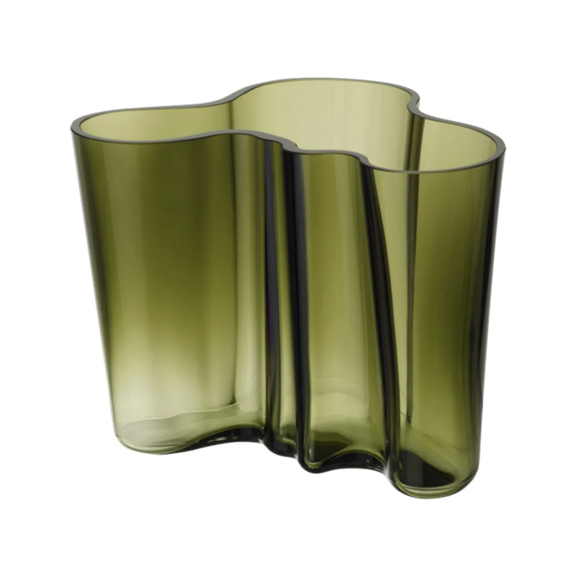 Vas 160mm moss grön<IITTALA Outlet