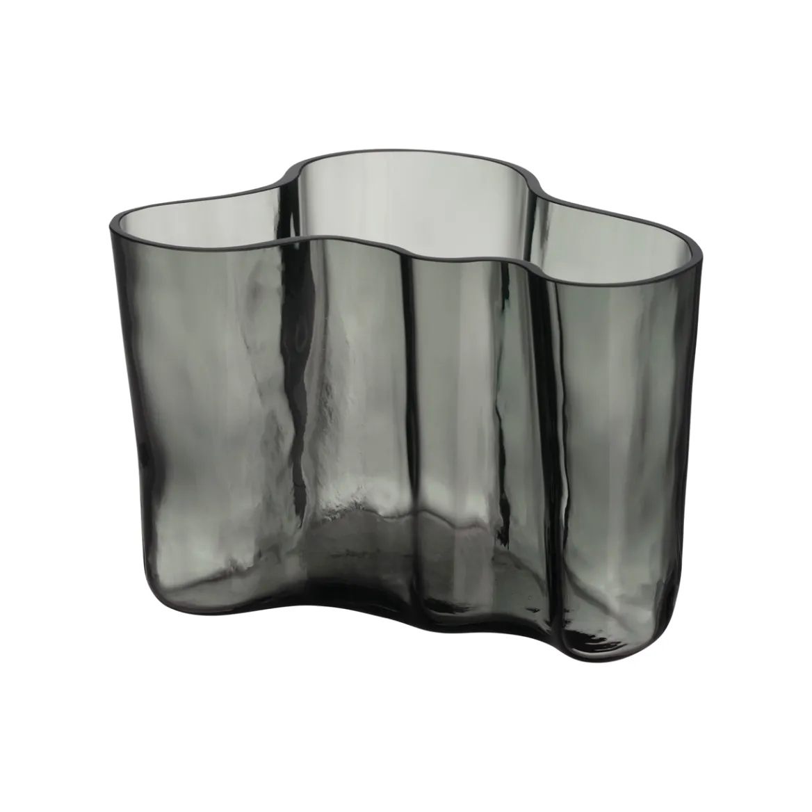 Vas 140mm mörkgrå<IITTALA Hot