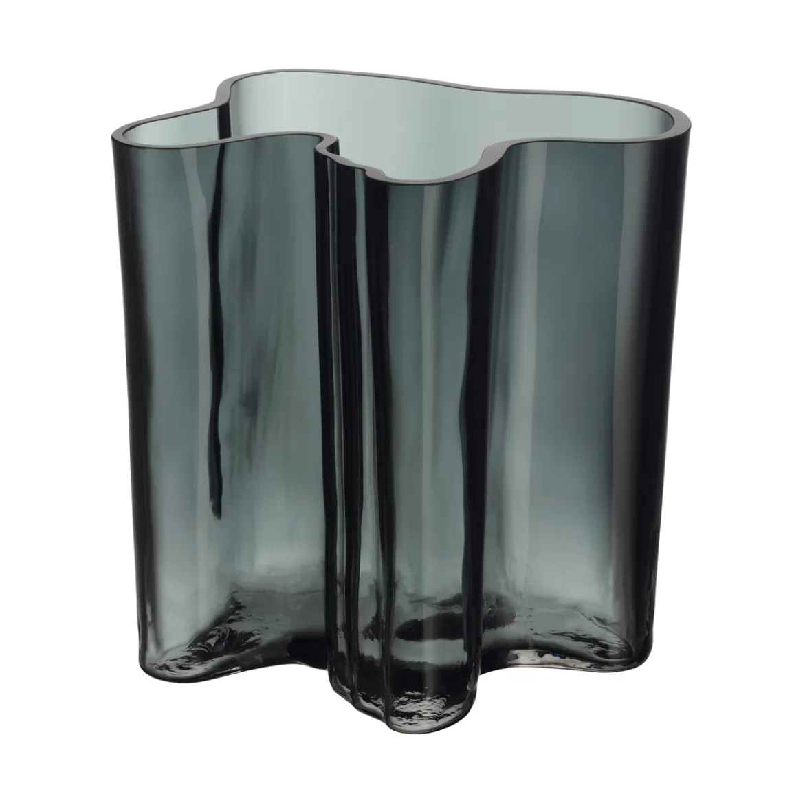 Vas 200mm mörkgrå<IITTALA Hot