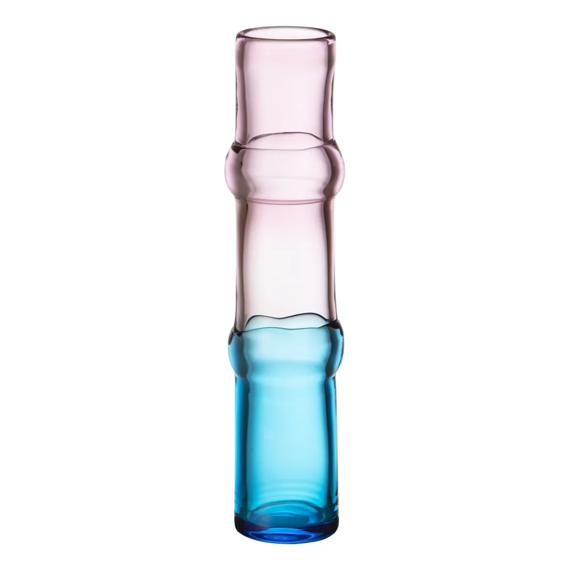 Vas 90x450mm blek rosa-klar-himmelblå<IITTALA Hot
