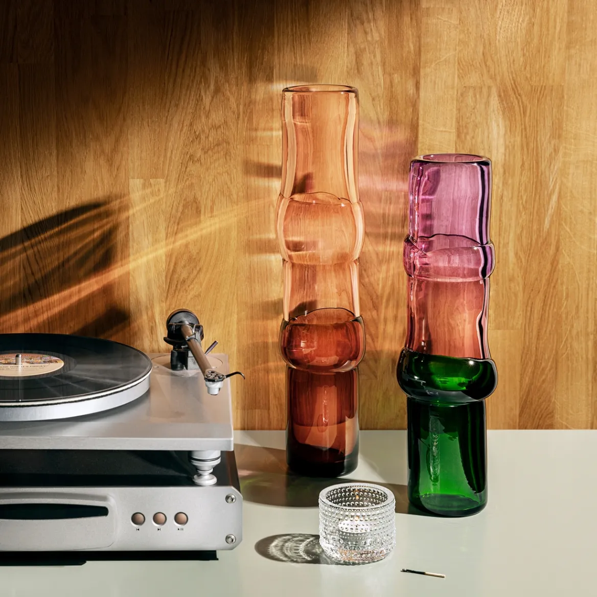 Vas 90x450mm laxrosa-rosa-ökensand<IITTALA Best