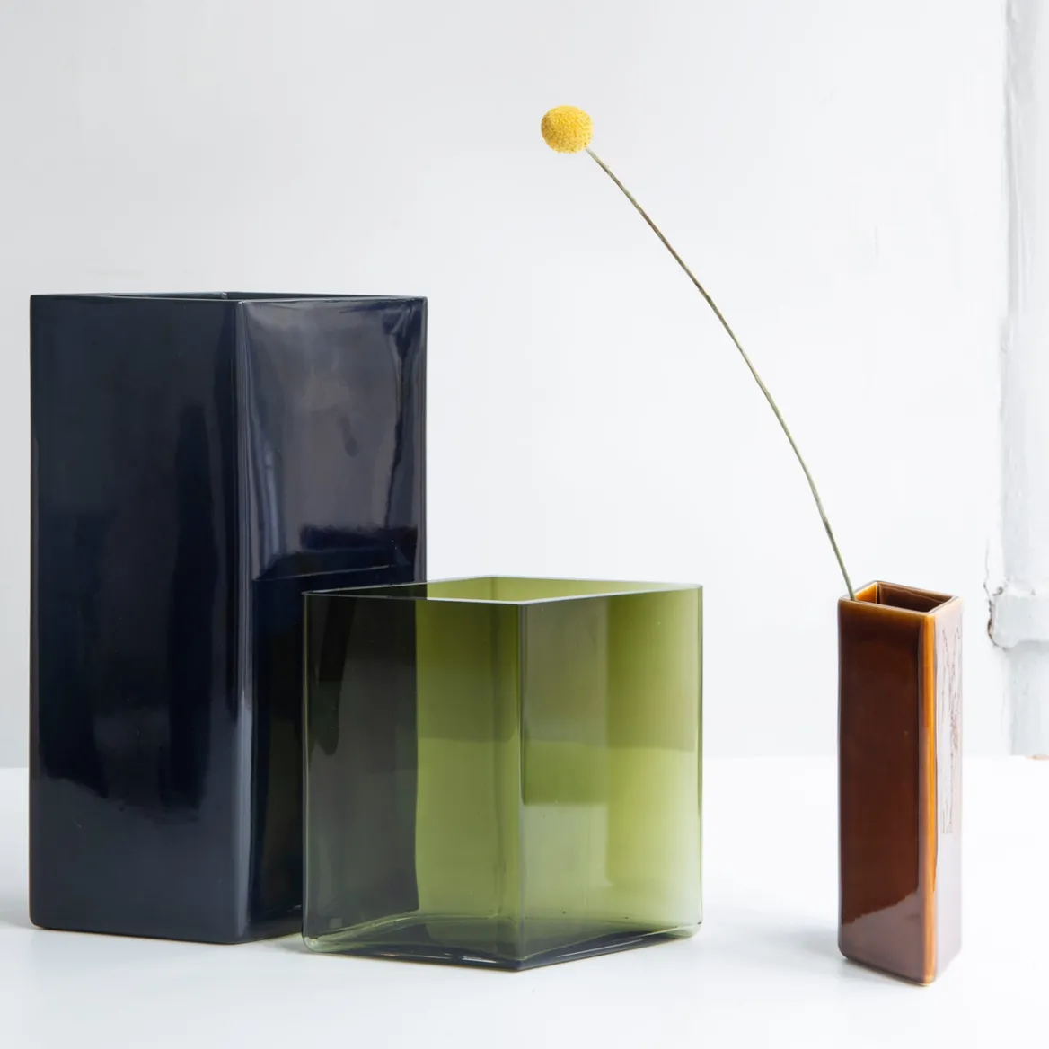 Vas 205x180mm moss grön<IITTALA Outlet