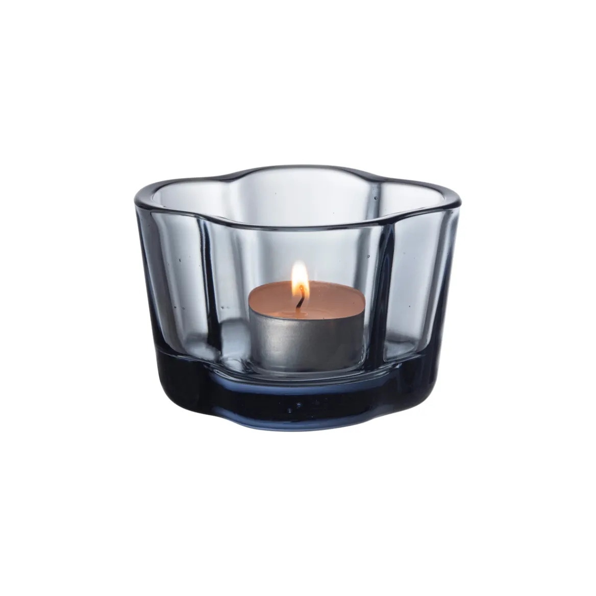 Värmeljusstake 60 mm i återvunnet glas<IITTALA Sale