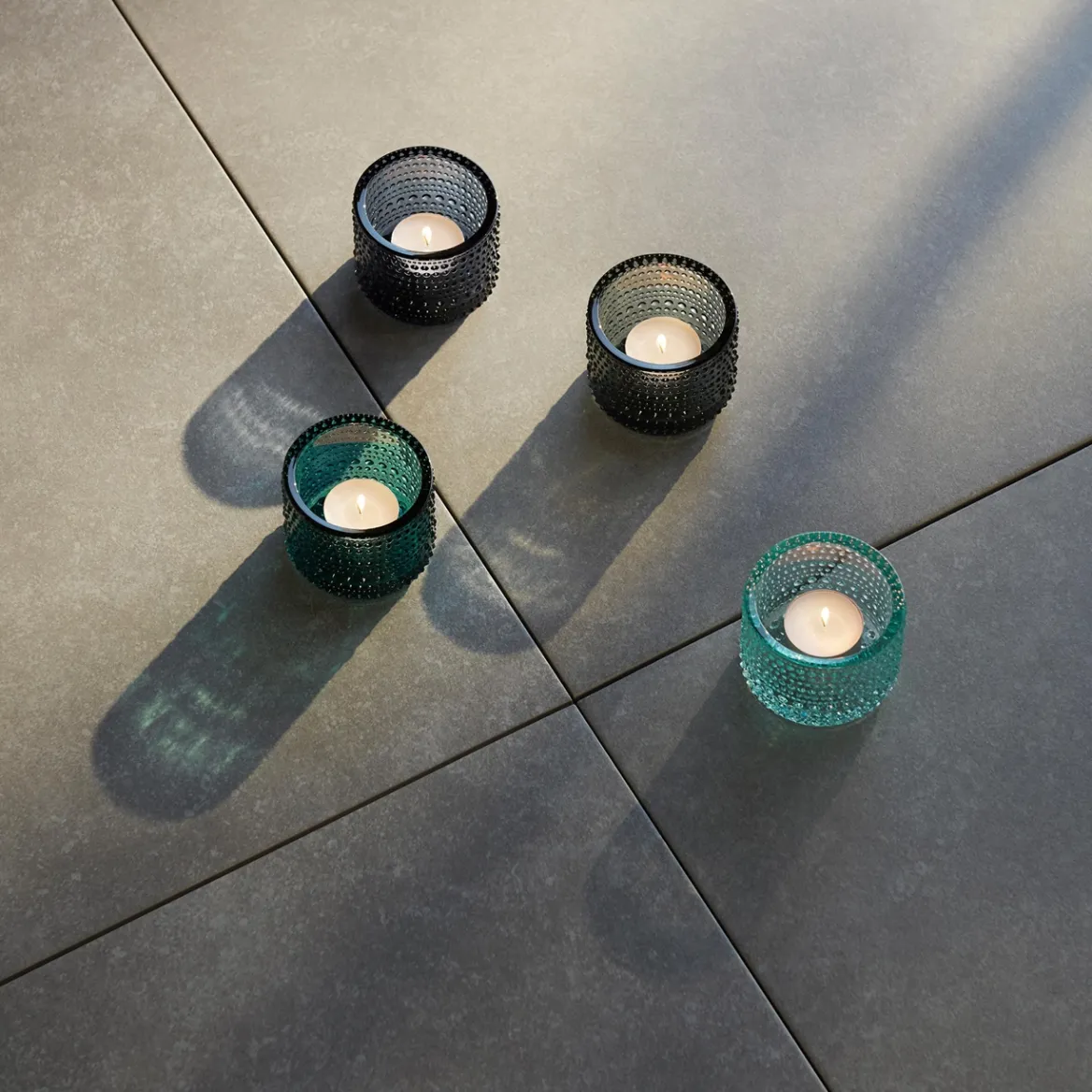 Värmeljusstake 64 mm återvunnet glas<IITTALA Hot