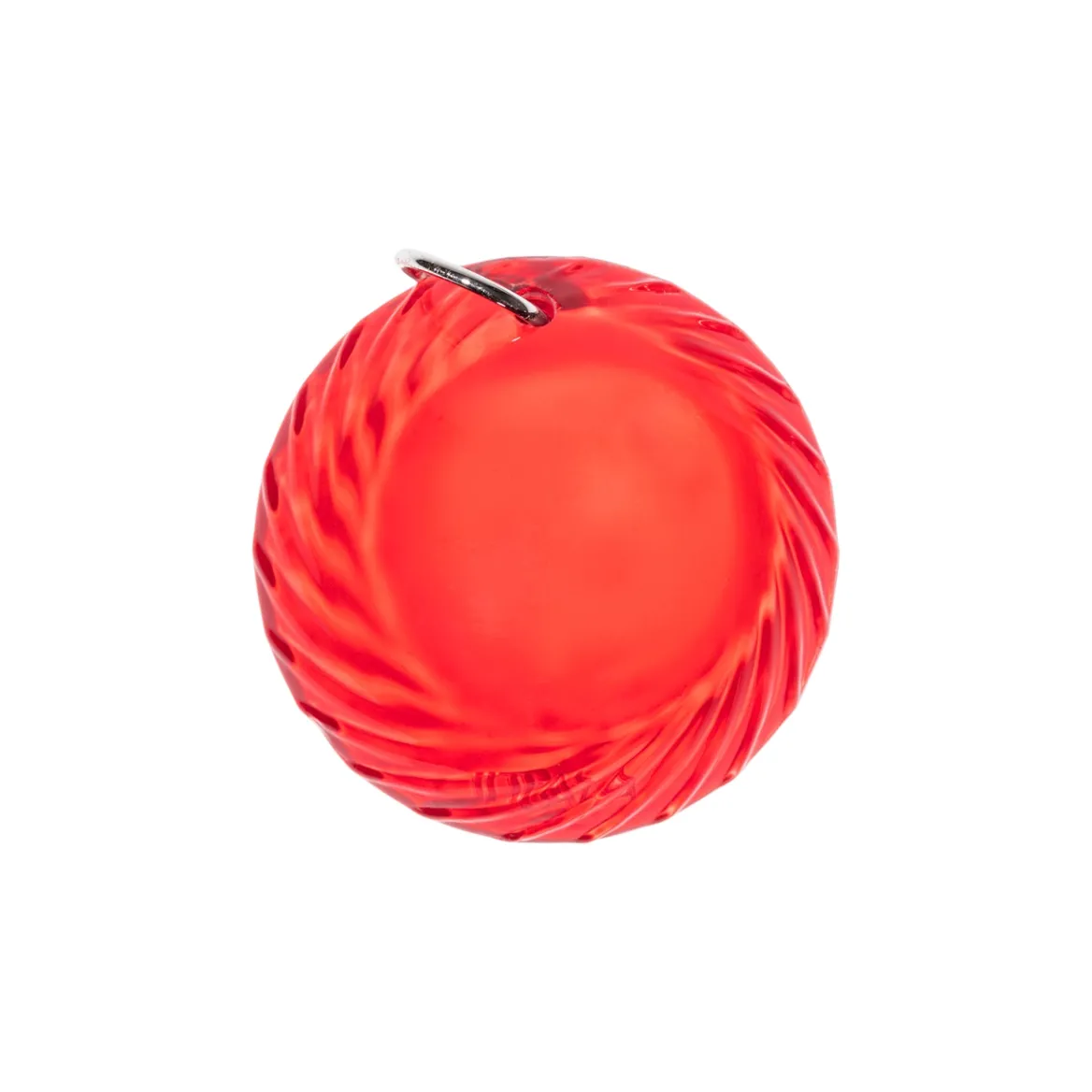 Väsksmycke solfångare glas 5cm eldröd<IITTALA New